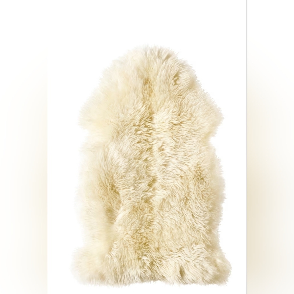 Ikea ULLERSLEV Sheepskin Off-white Rug